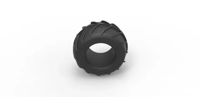 Diecast Dune buggy rear tire 25 Scale 1:25 — Фото 6 из 8