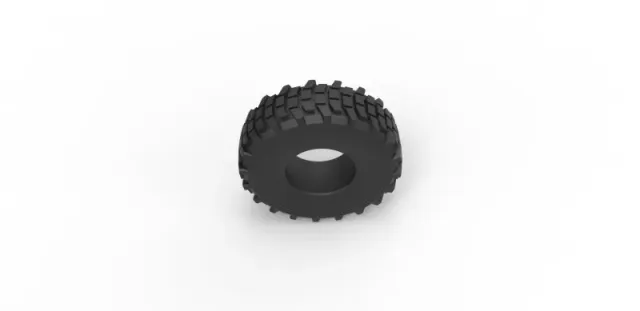 Diecast military truck tire 5 Scale 1 to 25 — Image 6 of 9