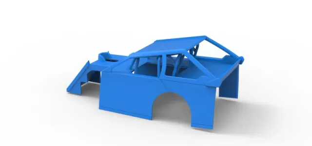 Shell of Mod Lite Race car Version 2 Scale 1:25 — Фото 9 из 20