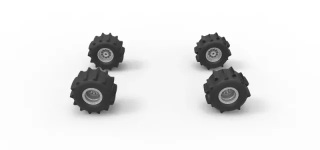 Wheel Set of Formula Off Road Scale 1:25 — Image 5 of 12