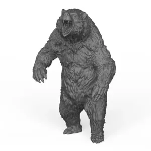 3D Printable Wild Bear