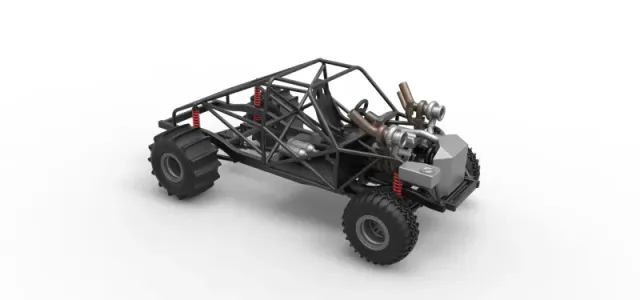 Uphill Sand Racing Dragster Base Version 3 Scale 1:25 — Фото 20 из 26