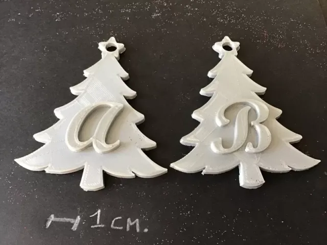 CHRISTMAS TREE 3D letters stl file — Фото 6 из 12