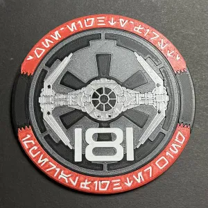 Star Wars Imperial 181st Fighter Wing Patch Coaster