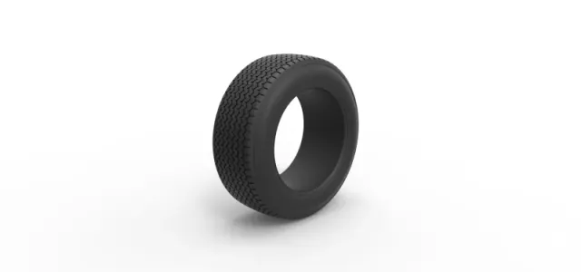 Diecast Dirt Sprint racing front tire Scale 1:25 — Фото 2 из 8