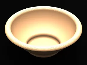 5 Litre Capacity- 30cm Round Plastic Bowl