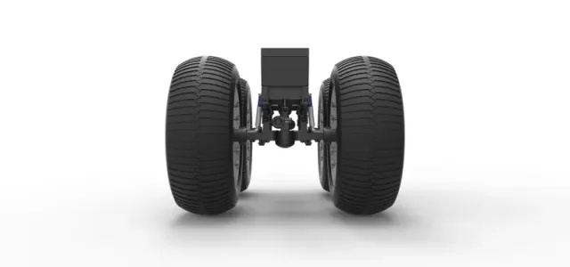 Diecast Chassis of vintage monster truck Scale 1:25 — Фото 16 из 29