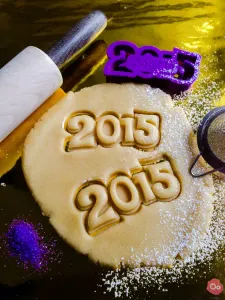 New Year 2015 Cookie Cutter