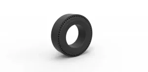 Diecast oldschool dragster rear tire Scale 1 to 10