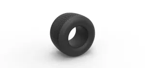 Diecast Dirt Sprint racing tire 7 Scale 1:25