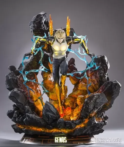 One Punch Man Genos Genuine GK Figure Print Model 3D STL