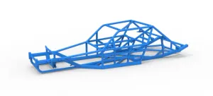 Frame of Vintage Asphalt Modified stock car V2 Scale 1:25