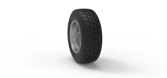 Rear wheel of BriSCA Formula 2 Stock Car Scale 1:25 — Фото 8 из 12