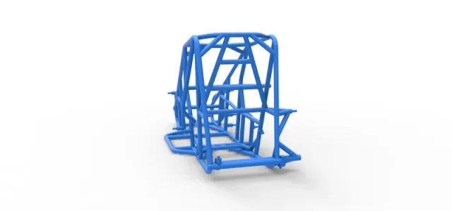 Frame of Pavement 600 Micro sprint car Scale 1:25 — Фото 10 из 17