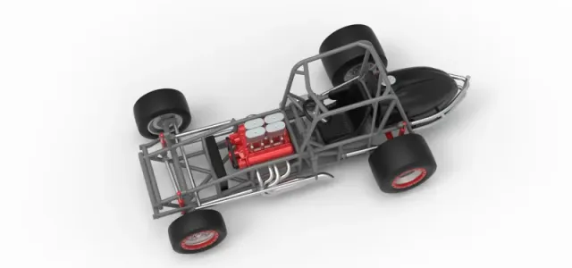 Vintage Pavement Silver Crown Car Base Scale 1:25 — Image 4 of 30