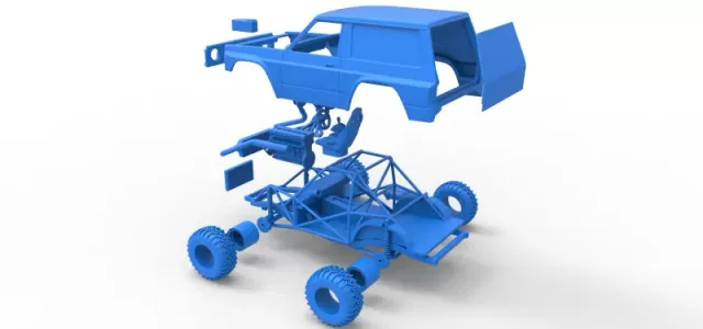 Uphill Sand Racing Dragster Version 2 Scale 1:25 — Фото 30 из 31