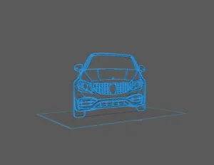 Mercedes - C63 AMG Wall Art