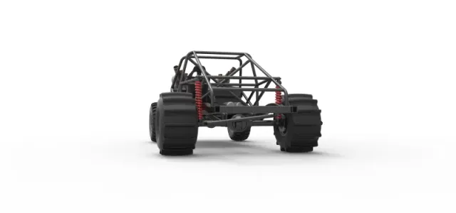 Uphill Sand Racing Dragster Base Version 3 Scale 1:25 — Фото 14 из 26