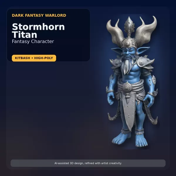 Stylized Mythic Character Pack – Kitbash High-Poly Collection — Фото 8 из 22