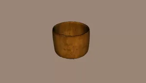 Napkin ring engraved Humh from WW1