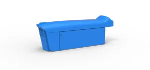 Hood of Pulling tractor Version 2 Scale 1:25