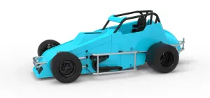 Pavement Sprint car Version 2 Scale 1:25