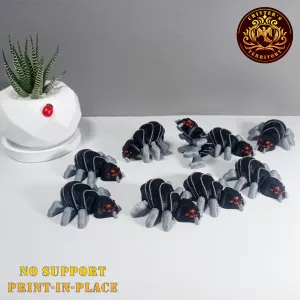 Flexi Mini Spider | Halloween Special | No support | Print in Pl