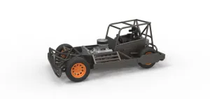 New Zealand Superstock car Base Scale 1:25