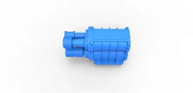 Diecast double Supercharger Scale 1 to 25 — Image 7 of 13