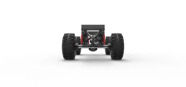 Chassis of Wheel Standing Mega Truck Scale 1:25 — Фото 14 из 23