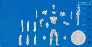 3Dprint Heroic Anduin Wrynn model