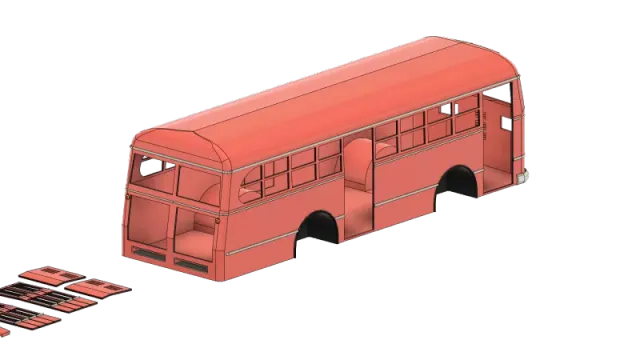 1:14 Ford 49B Bus TAMIYA RC MODELLBAU — Image 12 of 15