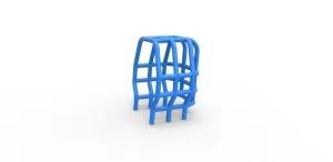 Diecast Roll Cage of Pro Stock Pulling Tractor 1:25