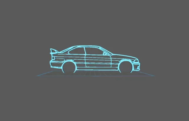 BMW - M3 E36 Wall Art — Фото 2 из 3
