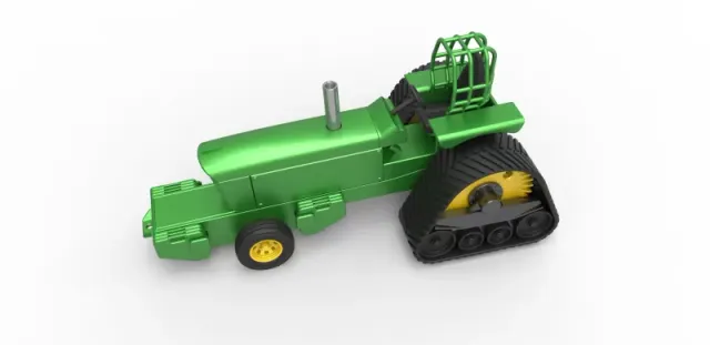 Pro Stock Pulling Tractor Version 3 Scale 1:25 — Фото 2 из 31