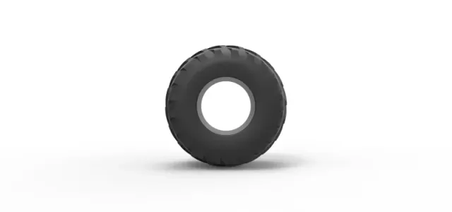 Diecast Monster Jam tire 29 Scale 1:25 — Image 5 of 9