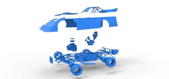 Super Dirt Late model Version 2 Scale 1:25 — Фото 28 из 31