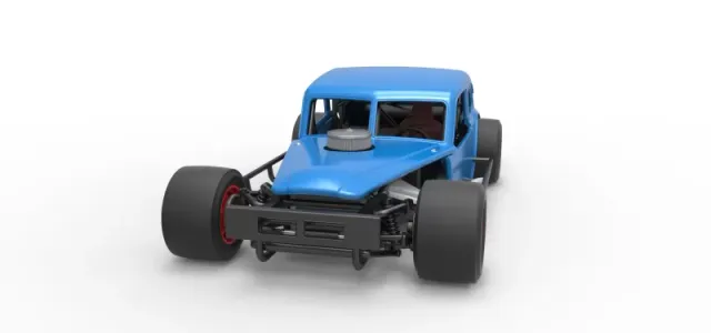 Vintage Asphalt Modified stock car V5 Scale 1:25 — Фото 5 из 26