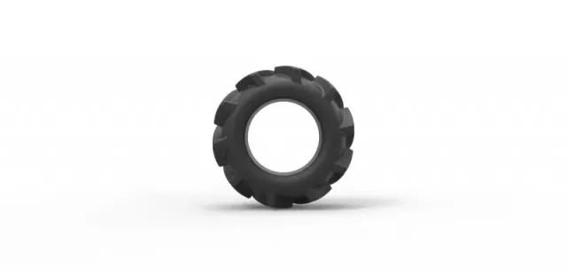 Diecast offroad tire 9 Scale 1 to 25 — Фото 5 из 8