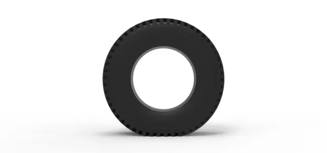 Tractor tire deflated Scale 1:25 — Фото 5 из 10