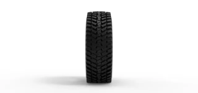 Tractor tire deflated Scale 1:25 — Фото 4 из 10