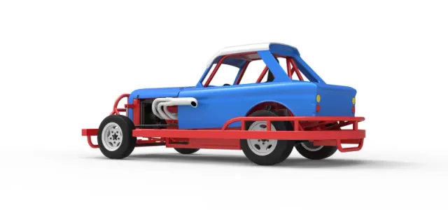 New Zealand Vintage Stock car Scale 1:25 — Фото 13 из 25