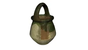 traditional Bulgarian clay pot for food