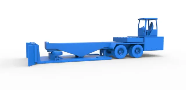 Diecast tractor pulling sled Scale 1 to 25 — Фото 13 из 31