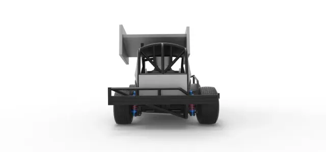 BriSCA Formula 1 Stock Car for Asphalt Scale 1:25 — Фото 16 из 31