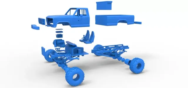 Wheel Standing Mega Truck Scale 1:25 — Image 18 of 25