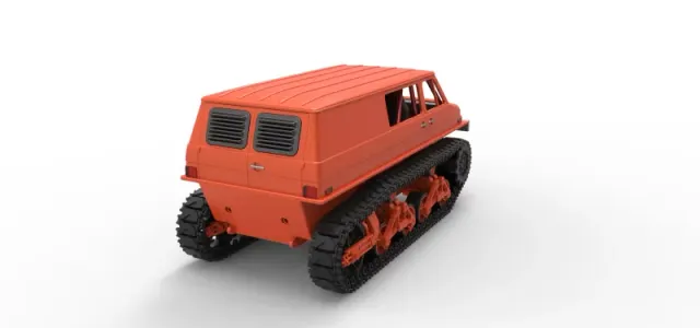 Vintage Monster tank Version 3 Scale 1:25 — Image 14 of 31