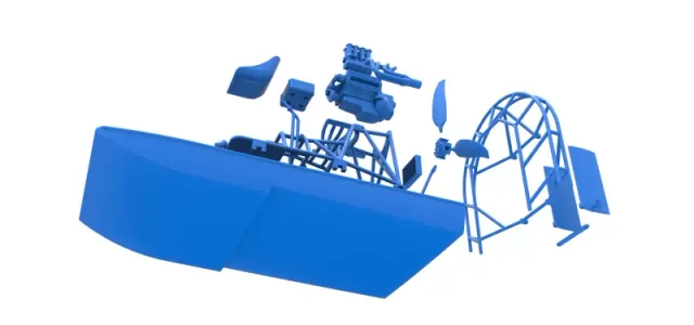 Drag racing Airboat Scale 1:25 — Image 27 of 31