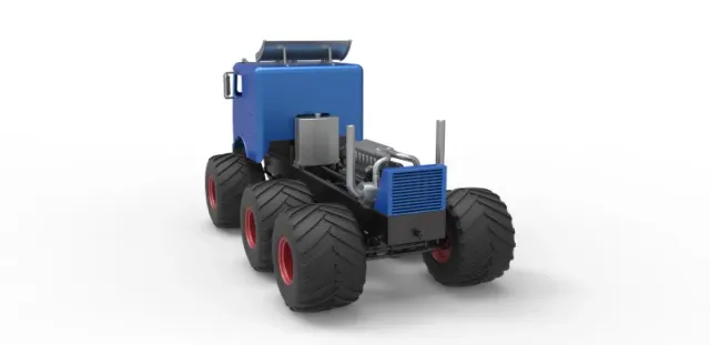 Diecast Monster truck 6x6 Scale 1:25 — Фото 10 из 31