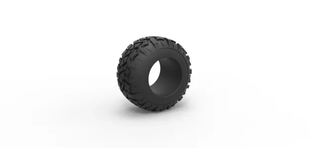 Offroad tire 115 Scale 1:25 — Фото 9 из 9